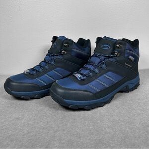 Smith's Workwear Waterproof Trail Hiking Boots Men’s Size 10.5 Navy Blue